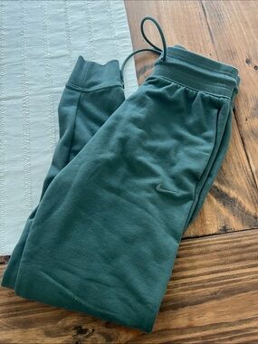 Nike Women’s Dark Green Fleece Joggers